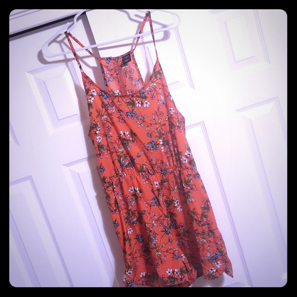 Orange jumper, size large NWOT